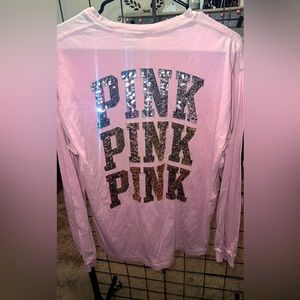 VS by Pink Bling Long Sleeve Top